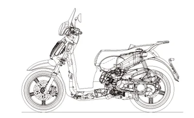 Aprilia Scarabeo 125-200 IE Light 2009
