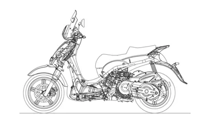 Aprilia Scarabeo 400-492-500 Light 2008